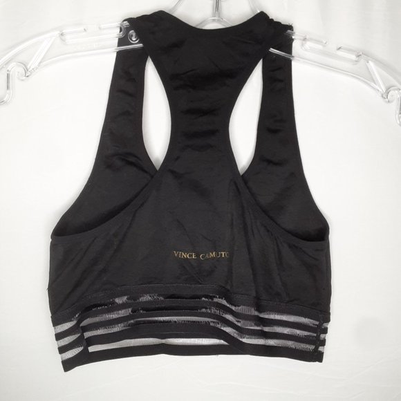 Vince Camuto Sports Bra Sheer Waist Size Medium - Picture 3 of 5